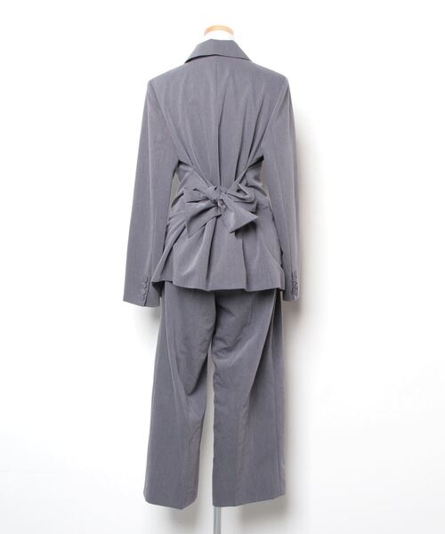 「RUIRUE BOUTIQUE」 パンツスーツ L ダークグレー レディース