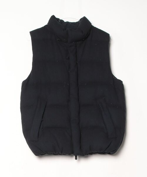 NANO universe（ナノ・ユニバース） ダウンベスト M ネイビー メンズ