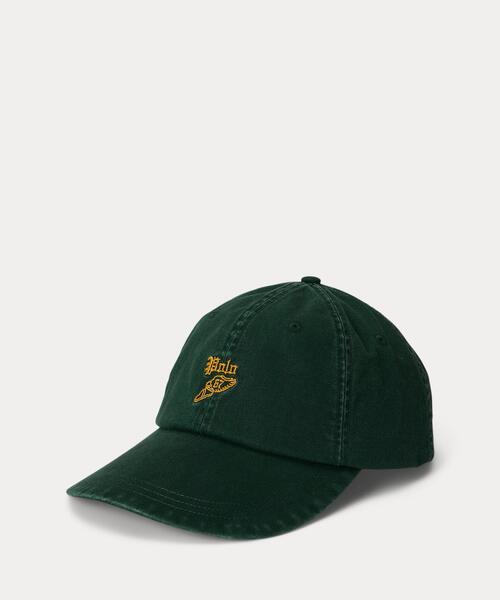 ラルフローレン　キャップ POLO RALPH LAUREN キャップ 帽子 NY パッチ ツイル ボール