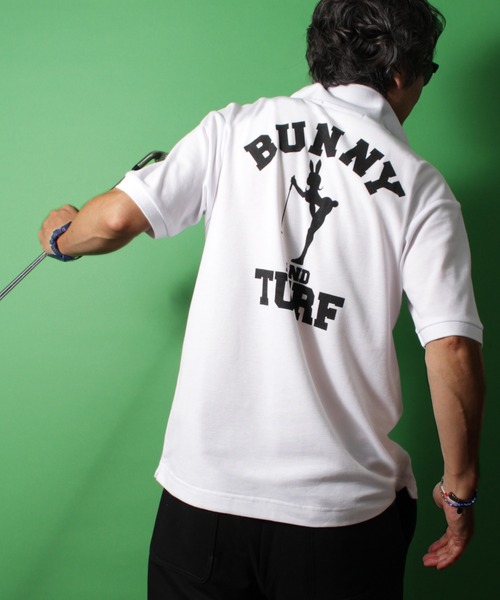 LIBERTY CITY（リバティーシティ） uvカット ポロシャツ 「BUNNY＆TURF