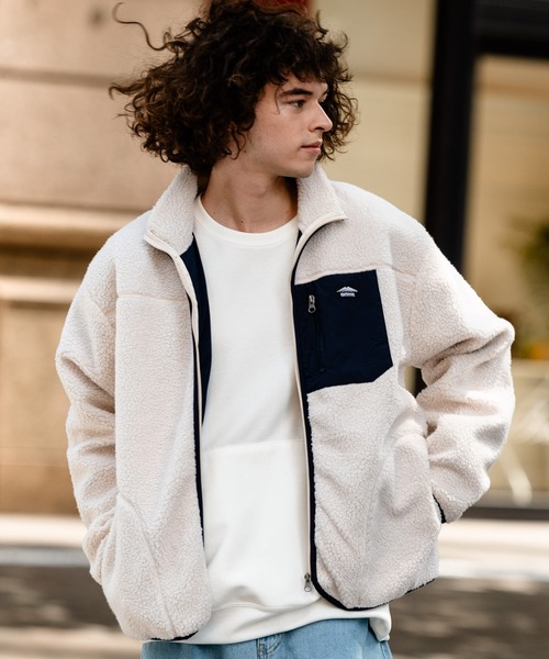 OUTDOOR PRODUCTS（アウトドアプロダクツ） ブルゾン LARGE アイボリー