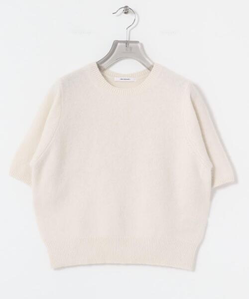 ラシア　FOX系　ニット　アイボリー URBAN RESEARCH（アーバンリサーチ） ニット セーター FOX/CASHMERE