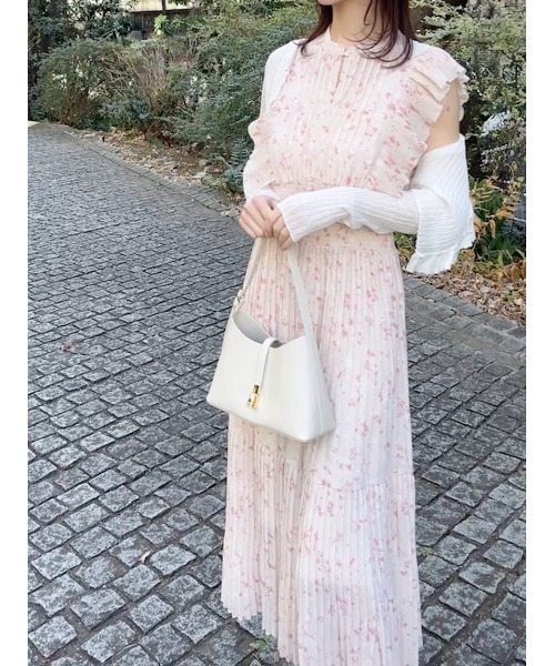 SNIDEL（スナイデル） 半袖ワンピース 00 ピンク レディース