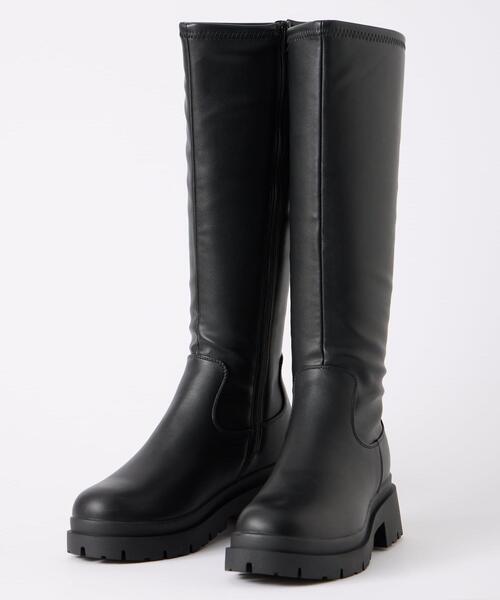 INGNI（イング） ブーツ インヒール厚底ロングブーツ レディース