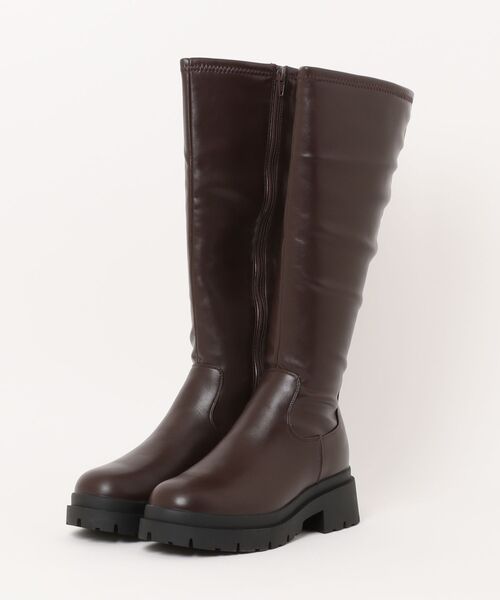 INGNI（イング） ブーツ インヒール厚底ロングブーツ レディース