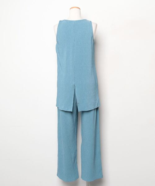 「Social GIRL」 セットアップ M ブルー レディース_画像2