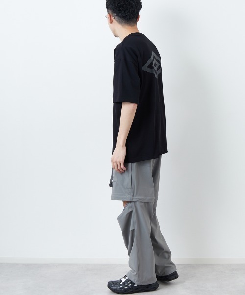 「UMBRO」 半袖Tシャツ L ネイビー レディース_画像6