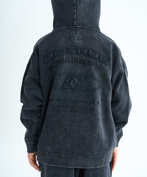 パーカー 25 KD HIDDEN ZH /DCキッズセットアップ対応バックロゴ刺繍ジップアップパーカー・フーディー キッズ 子供服 男の子 女の子の画像