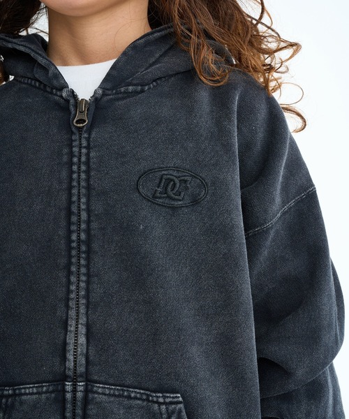 パーカー 25 KD HIDDEN ZH /DCキッズセットアップ対応バックロゴ刺繍ジップアップパーカー・フーディー キッズ 子供服 男の子 女の子の画像