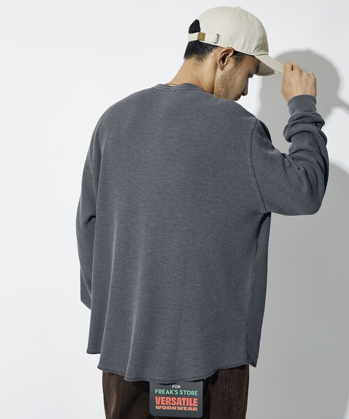 FREAK'S STORE（フリークスストア） tシャツ ピグメントワッフルTEE