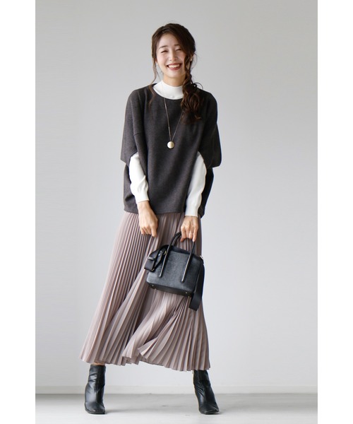 「Ehre style」 長袖ニット FREE ホワイト レディース_画像5