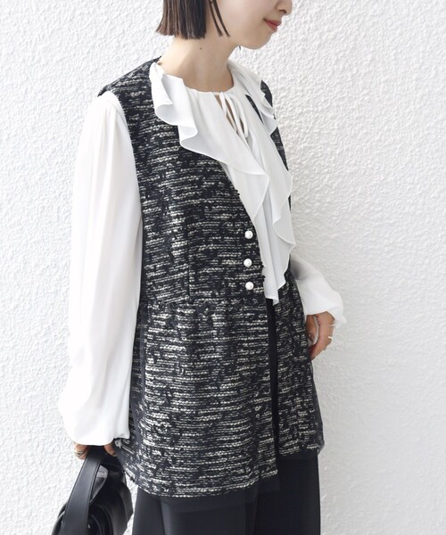 troisiemeCHACO（トロワズィエムチャコ） ベスト ジレ 「SHIPS別注