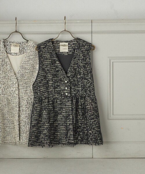 troisiemeCHACO（トロワズィエムチャコ） ベスト ジレ 「SHIPS別注