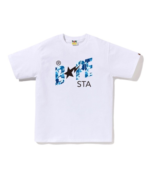 A BATHING APE（アベイシングエイプ） tシャツ ABC CAMO BAPE STA LOGO