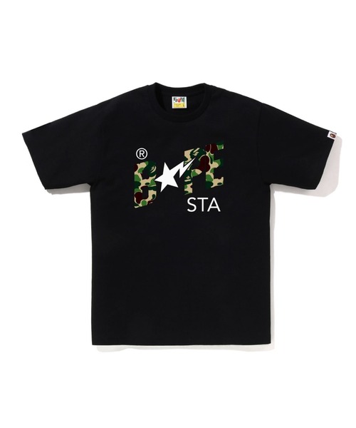 A BATHING APE（アベイシングエイプ） tシャツ ABC CAMO BAPE STA LOGO
