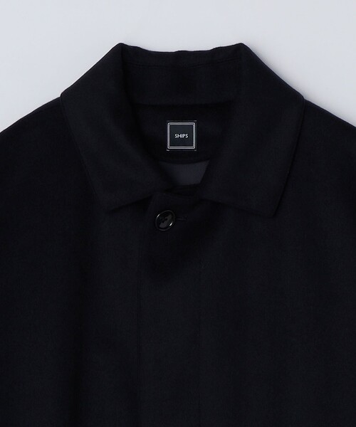 SHIPS ビーコート　ネイビー　XLサイズ super 140s シップス SHIPS Super140's メルトンシングルピーコート Pコート