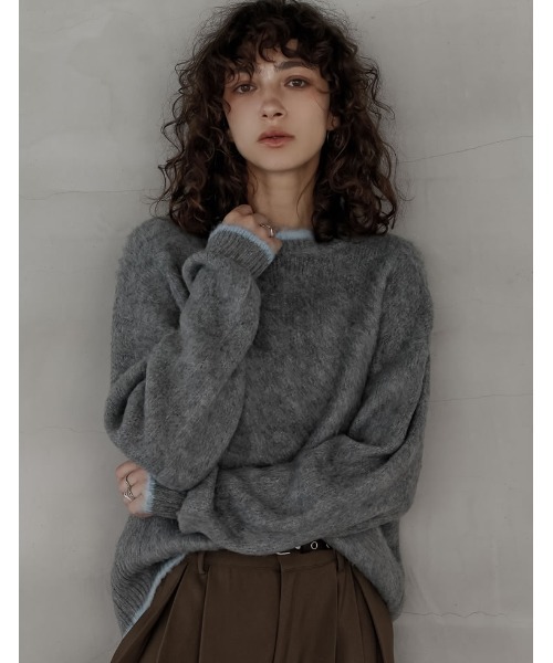 Re:EDIT（リエディ） ニット セーター 「2025AW COLLECTION」配色
