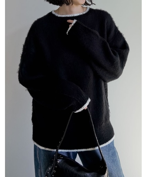 Re:EDIT（リエディ） ニット セーター 「2025AW COLLECTION」配色