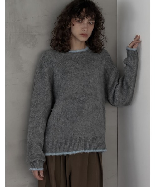 Re:EDIT（リエディ） ニット セーター 「2025AW COLLECTION」配色