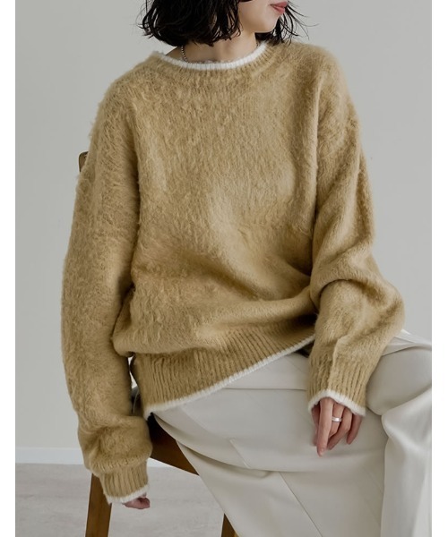 Re:EDIT（リエディ） ニット セーター 「2025AW COLLECTION」配色