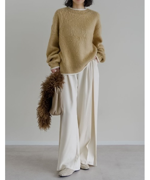 Re:EDIT（リエディ） ニット セーター 「2025AW COLLECTION」配色