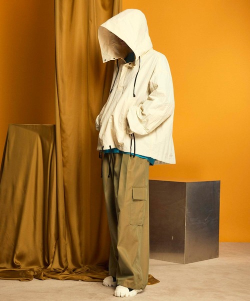 「MAISON SPECIAL」 ナイロンブルゾン 1 ブラック メンズ_画像10