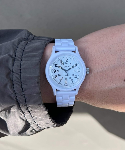 TIMEX（タイメックス） アナログ腕時計 FREE ホワイト メンズ