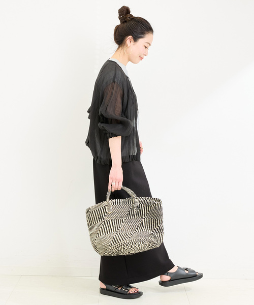 「B.C STOCK」 「Simplicite」ブルゾン FREE ベージュ レディース_画像3