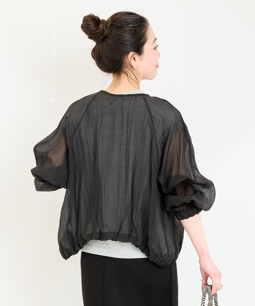 「B.C STOCK」 「Simplicite」ブルゾン FREE ベージュ レディース_画像8