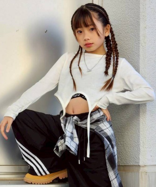 RandS tシャツ スイングテールロンT キッズ 子供服 女の子 : ZOZOTOWN