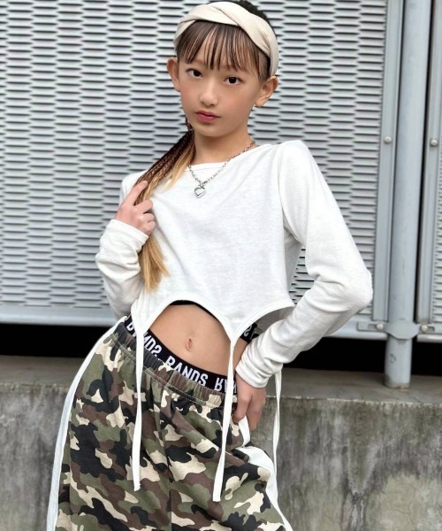 RandS tシャツ スイングテールロンT キッズ 子供服 女の子 : ZOZOTOWN