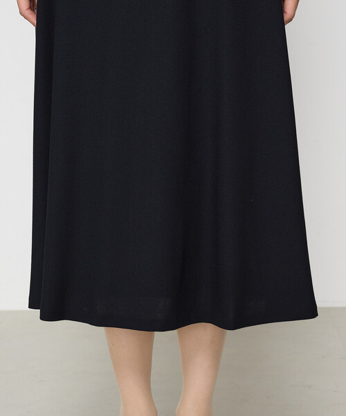 コムサ（COMME CA）/〔 TALLサイズ 〕 【セットアップ対応】ウールジョーゼット フレアスカート COMME CA（コムサ） スカート 「 TALLサイズ 」 「セットアップ対応