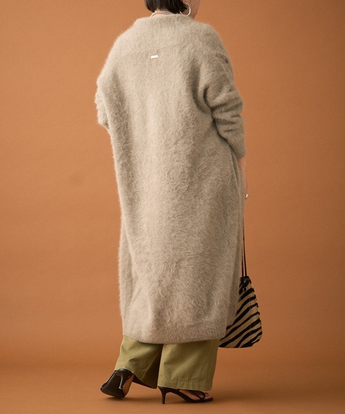 Loungedress（ラウンジドレス） ニットカーディガン FREE アイボリー