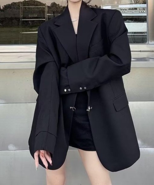 lilful ジャケット テーラードジャケット 「26年春夏新作」ファイヤー