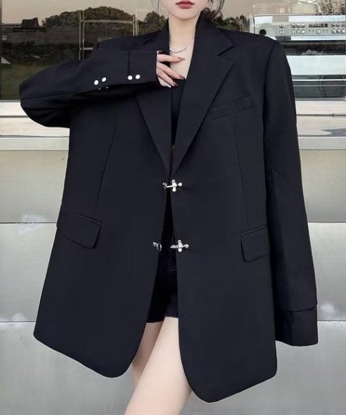 lilful ジャケット テーラードジャケット 「26年春夏新作」ファイヤー