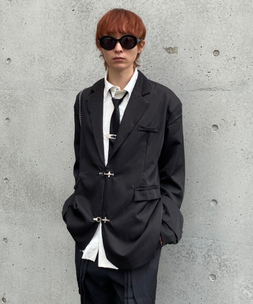 lilful ジャケット テーラードジャケット 「26年春夏新作」ファイヤー