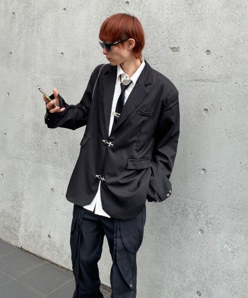 lilful ジャケット テーラードジャケット 「26年春夏新作」ファイヤー