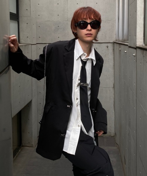 lilful ジャケット テーラードジャケット 「26年春夏新作」ファイヤー