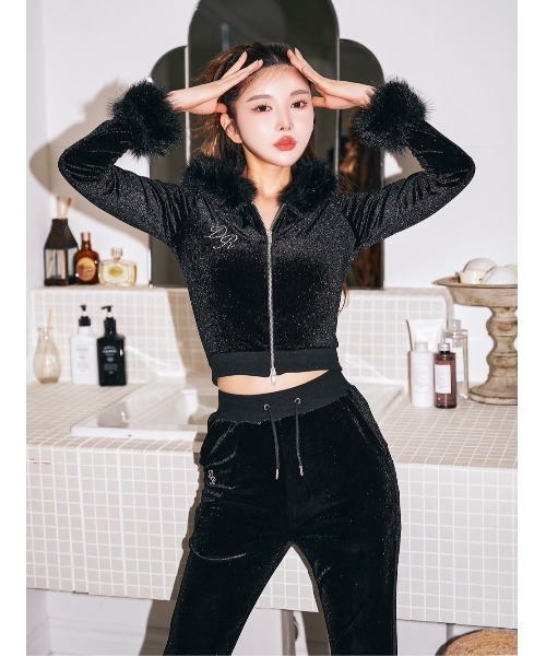 ダーリッチ ジャージーセットアップ Darich Darich（ダーリッチ） セットアップジャージ FREE ピンク レディース