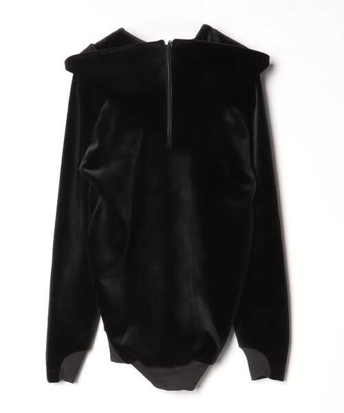 「Y-3」 ジップアップパーカー - ブラック メンズ_画像2