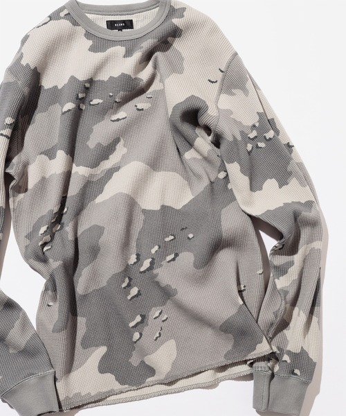 BEAMS（ビームス） セーター ニット カモフラージュ サーマル メンズ