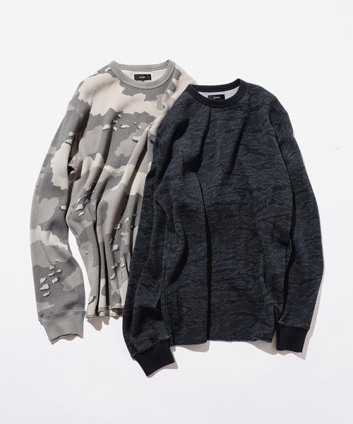 BEAMS（ビームス） セーター ニット カモフラージュ サーマル メンズ