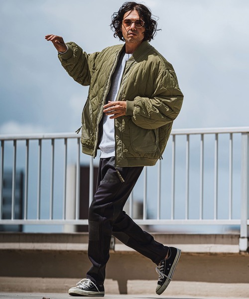 「CAMBIO」 ブルゾン M ブラック メンズ_画像5