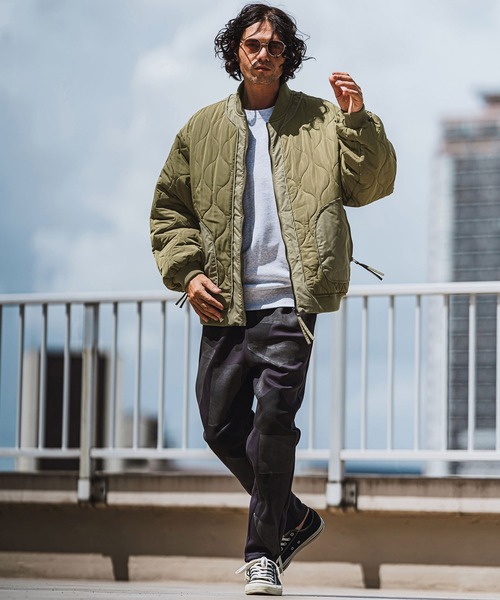 「CAMBIO」 ブルゾン M ブラック メンズ_画像6