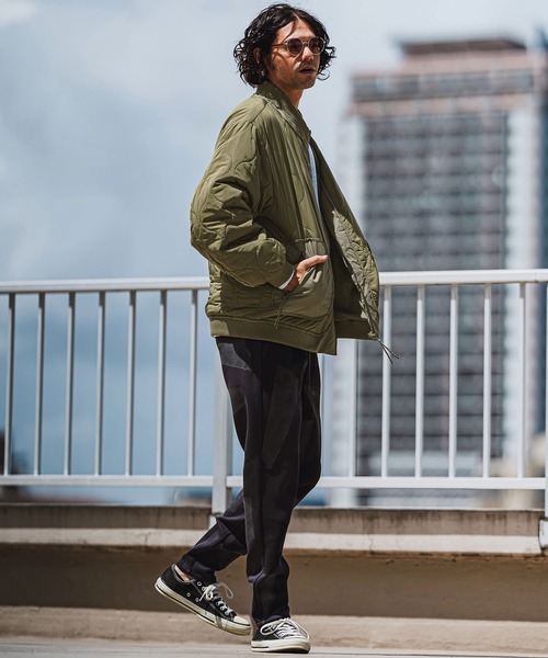 「CAMBIO」 ブルゾン M ブラック メンズ_画像7