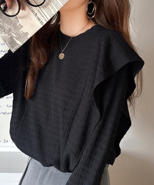 「classicalelf」 長袖カットソー X-LARGE ベージュ レディース_画像6