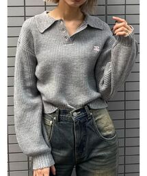 EMODA（エモダ） ニット セーター スキッパーワイドシャギーニット