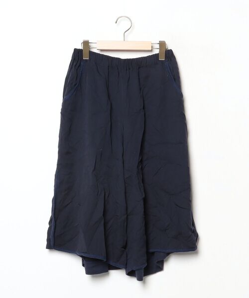 gomme（ゴム） キュロット M ネイビー レディース : ZOZOTOWN Yahoo!店