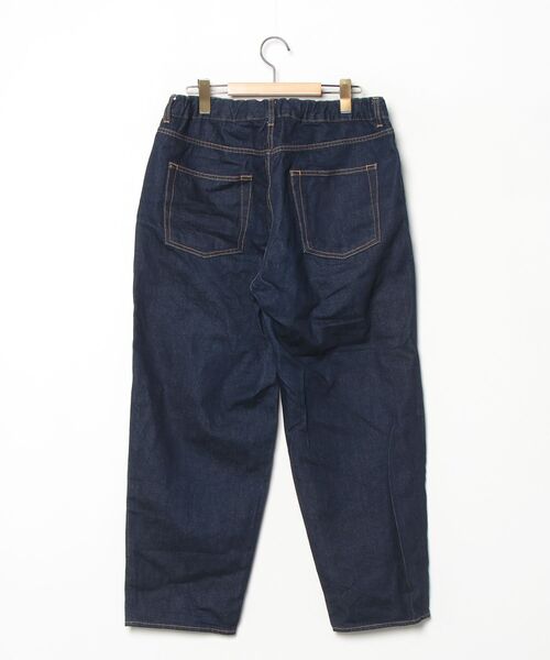 「HARVESTY」 デニムパンツ 2 ネイビー レディース_画像2