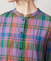 「Jocomomola」 長袖ブラウス 40 パープル レディースの画像6